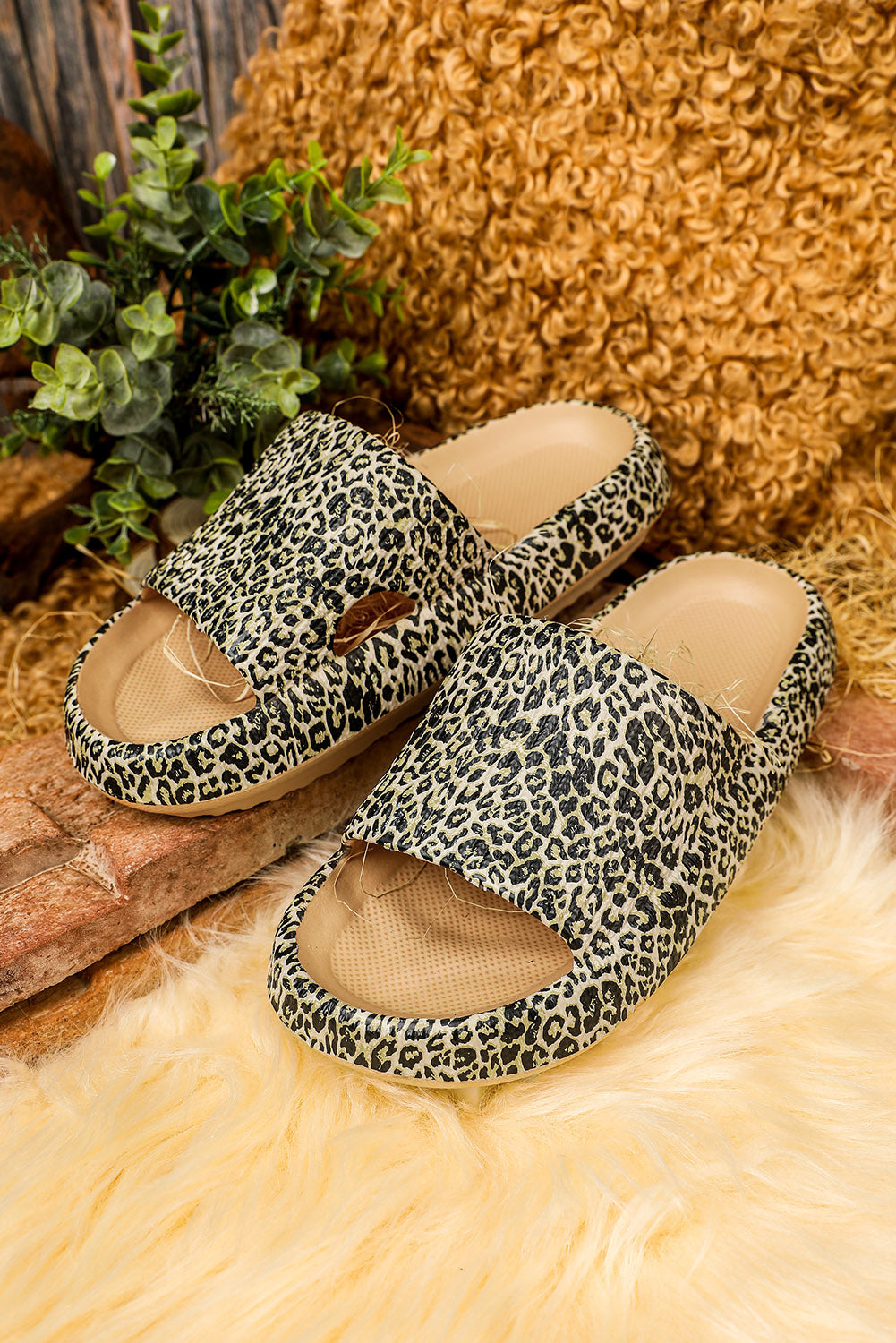 Leopard Soft Rubber Slippers