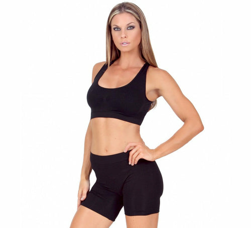 Activewear Seamless Sports Racer Back Crop Top 253119