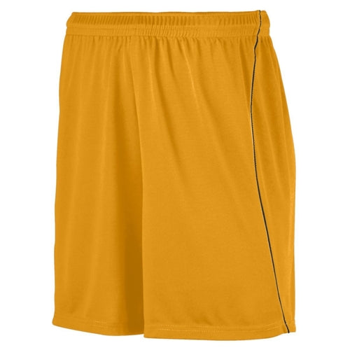 Youth Wicking Soccer Shorts With Piping 461