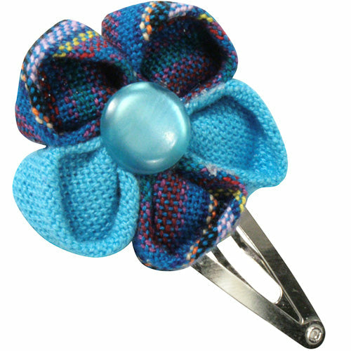 Cotton Flower Hair Clip