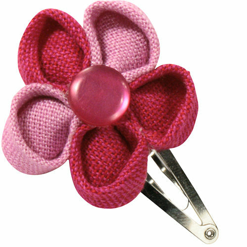 Cotton Flower Hair Clip