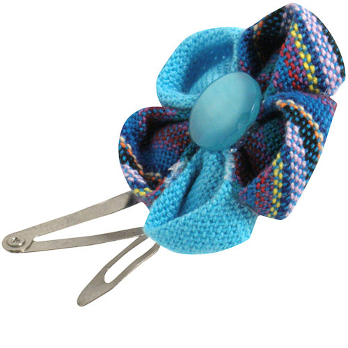 Cotton Flower Hair Clip