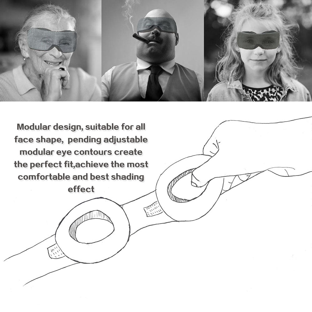 Eye Mask Manta Modular Adjustable 3D Breathable