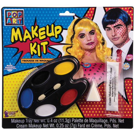 Forum Novelties 249945 Makeup Kit - Pop Art - Adult - One Size