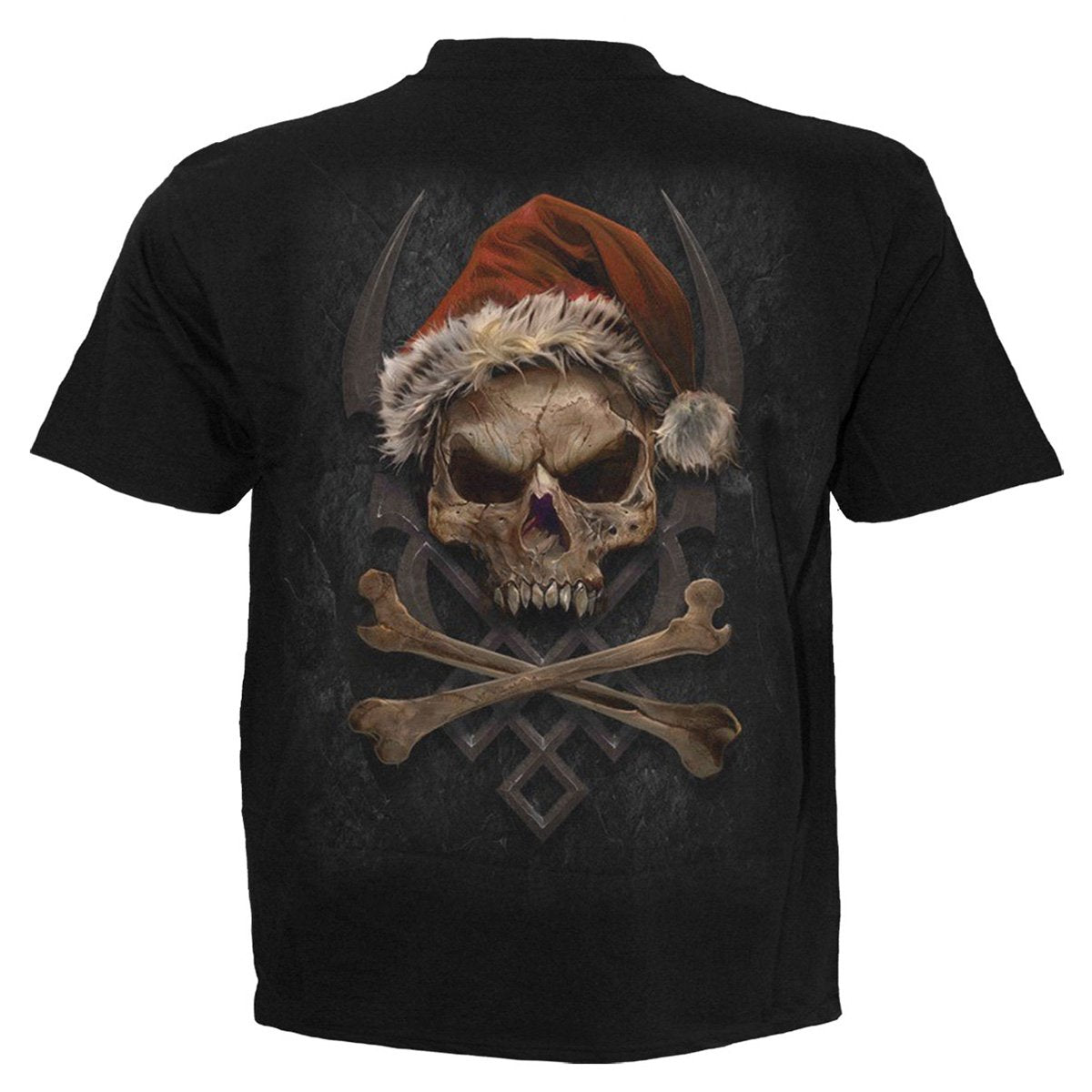 ROCK SANTA - T-Shirt Black