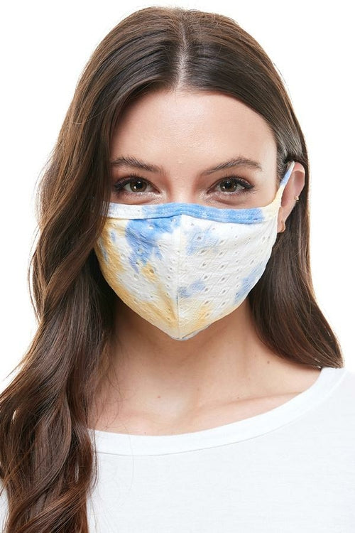 USA made Fashion Soft tie dye reusable fabric mask