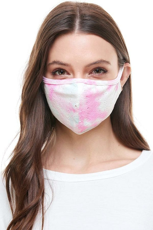 USA made Fashion Soft tie dye reusable fabric mask