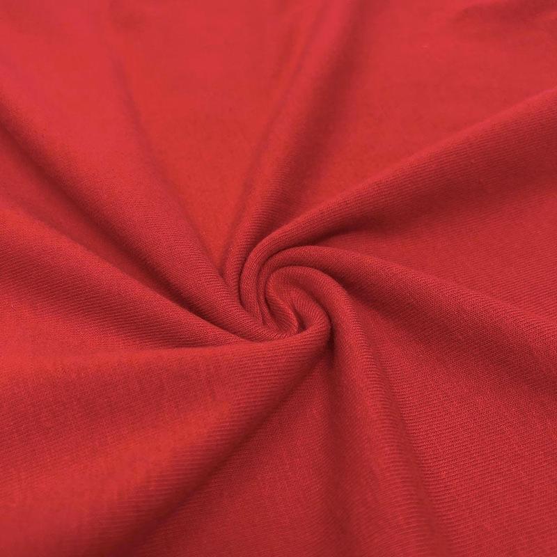 1/2 YD Cotton Jersey Knit - Red