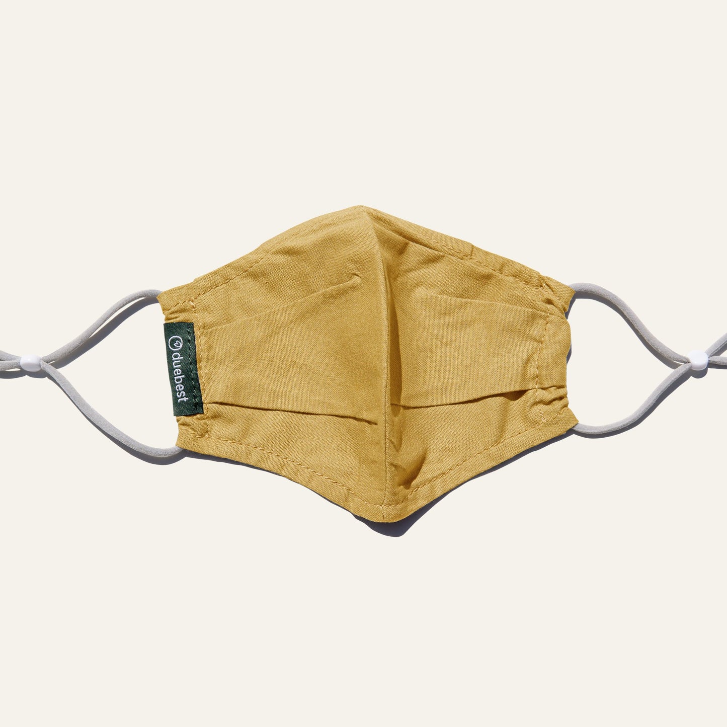 Reusable Fabric Mask (Mustard Yellow)