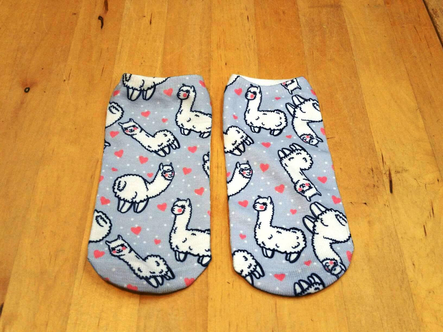 Alpaca Dreams of Love Socks