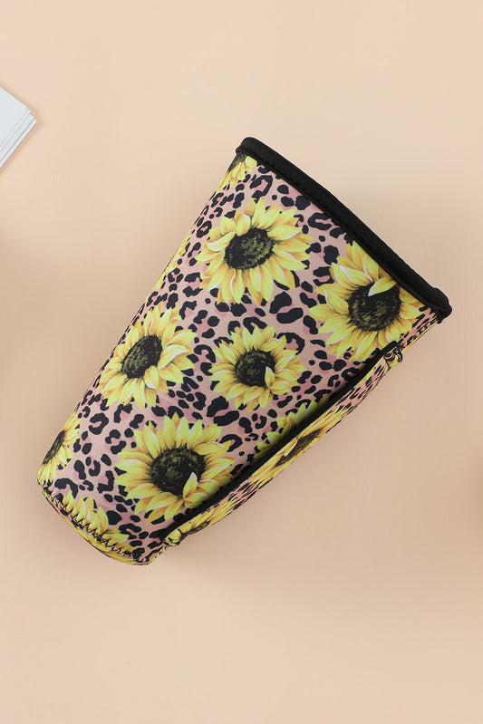 All Sunflower Print Cup Cover