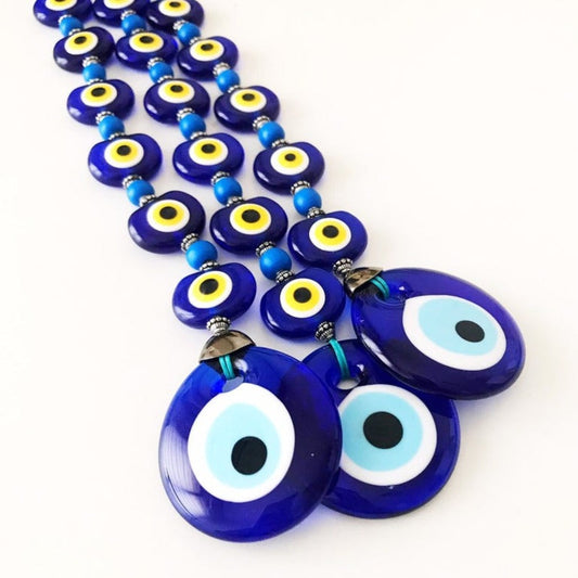 Evil eye wall hanging - 8 beads protection