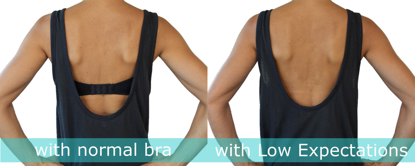 Low Expectations: low back bra converters