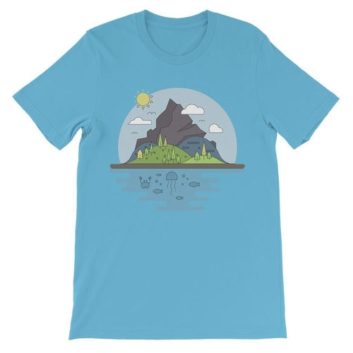 Mountains World II Short Sleeve T-shirt