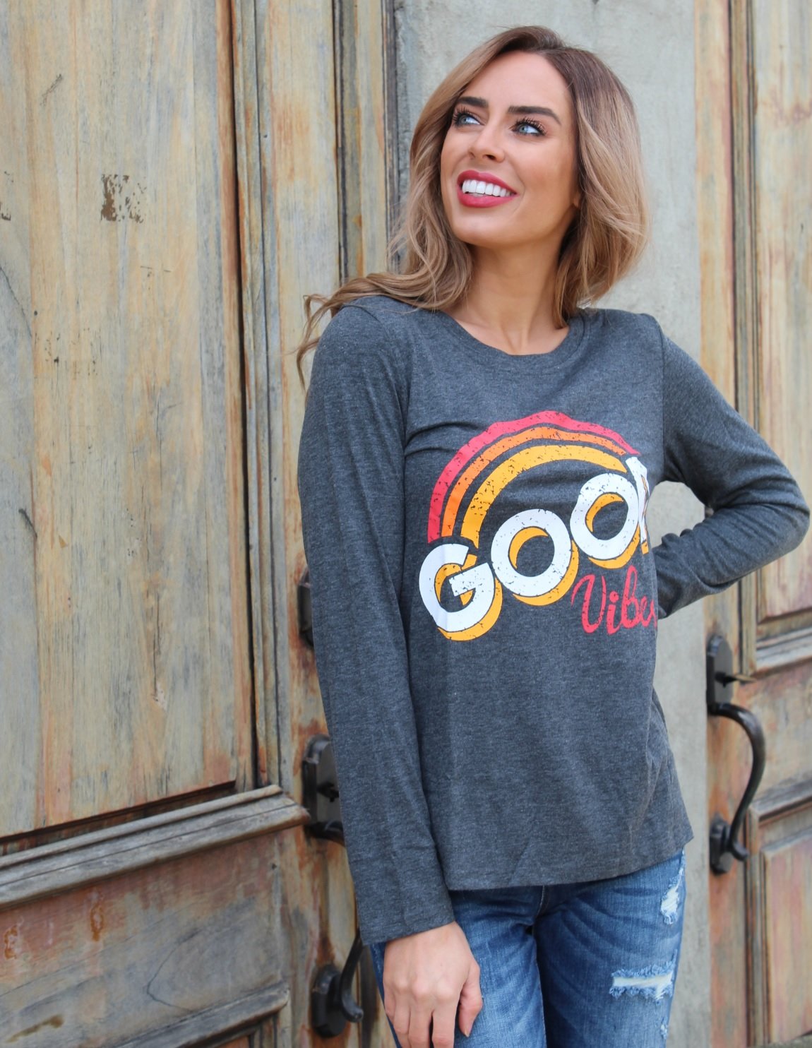 Good Vibes Long Sleeve T-Shirt