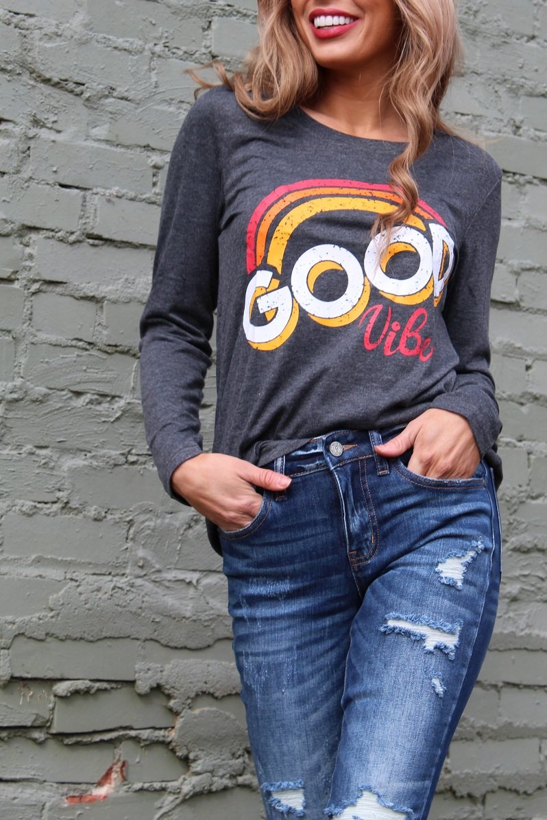 Good Vibes Long Sleeve T-Shirt